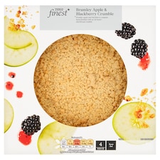 Tesco Finest Bramley Apple & Blackberry Crumble 500g