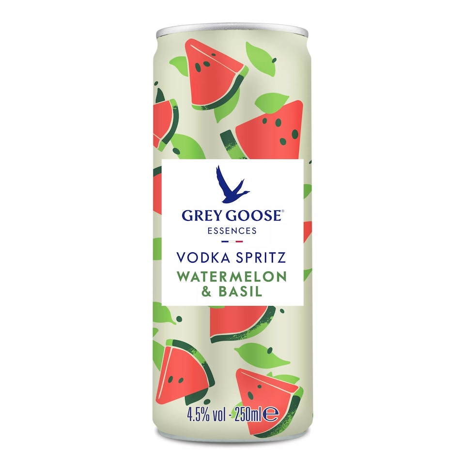 image 1 of Grey Goose Essences Watermelon & Basil Vodka Spritz 250Ml