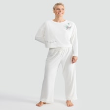 Disney Bambi 2-Piece Fleece Pyjamas Set in Cream