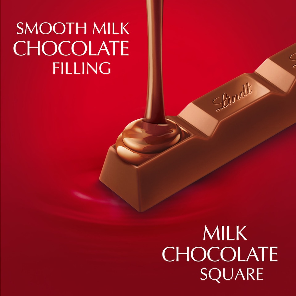 image 1 of Lindt Lindor Milk chocolate Multipack 4*25g