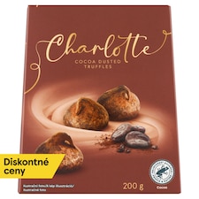 Charlotte Cukrovinky truffle obalené v kakaovom prášku 200 g