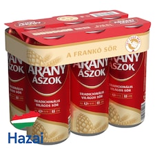 Arany Ászok Light Beer 4,3% 6 x 0,5 l