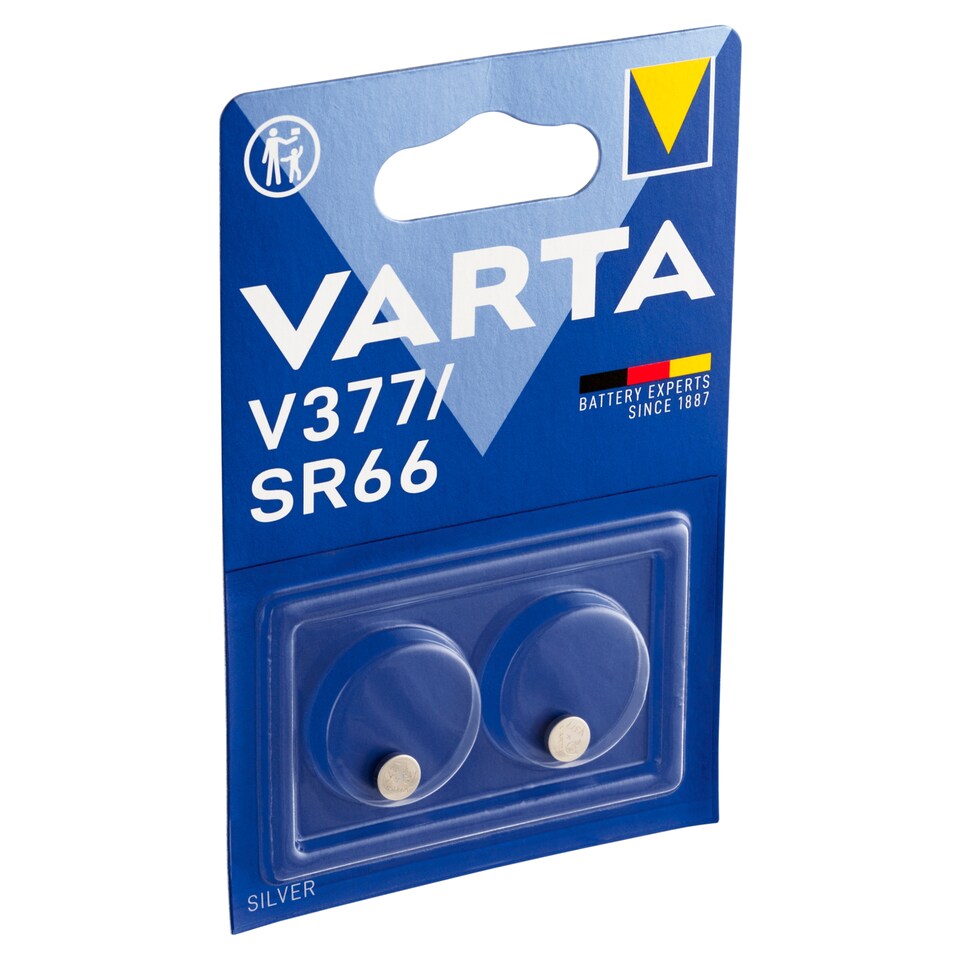 obrázok 1 z VARTA V377/SR66 strieborná batéria 2 ks