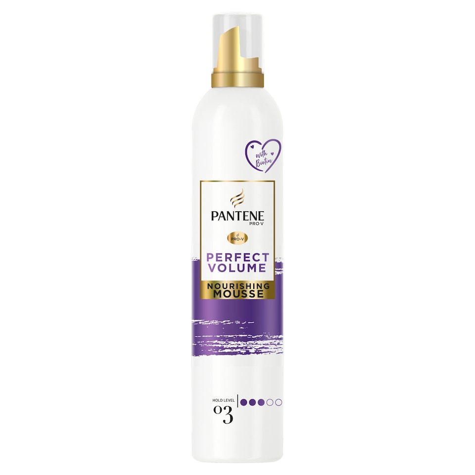 Pantene Pro-V Perfect-Volume Tápláló És Hővédő Hajhab Biotinnal, 200 ML