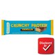 Bombus Crunchy Protein proteinszelet tejcsokoládéval ropogóssal, vanília ízzel, édesítőszerrel 50 g  1. kép