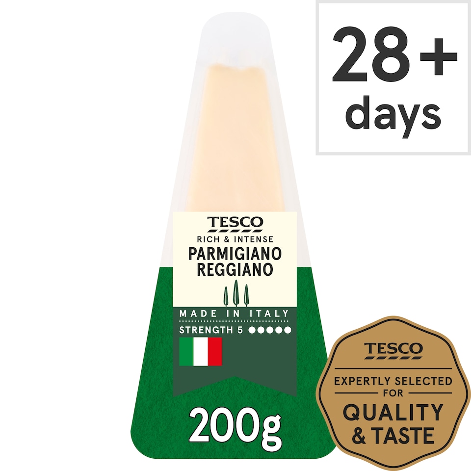 Tesco Parmigiano Reggiano Cheese 200 G