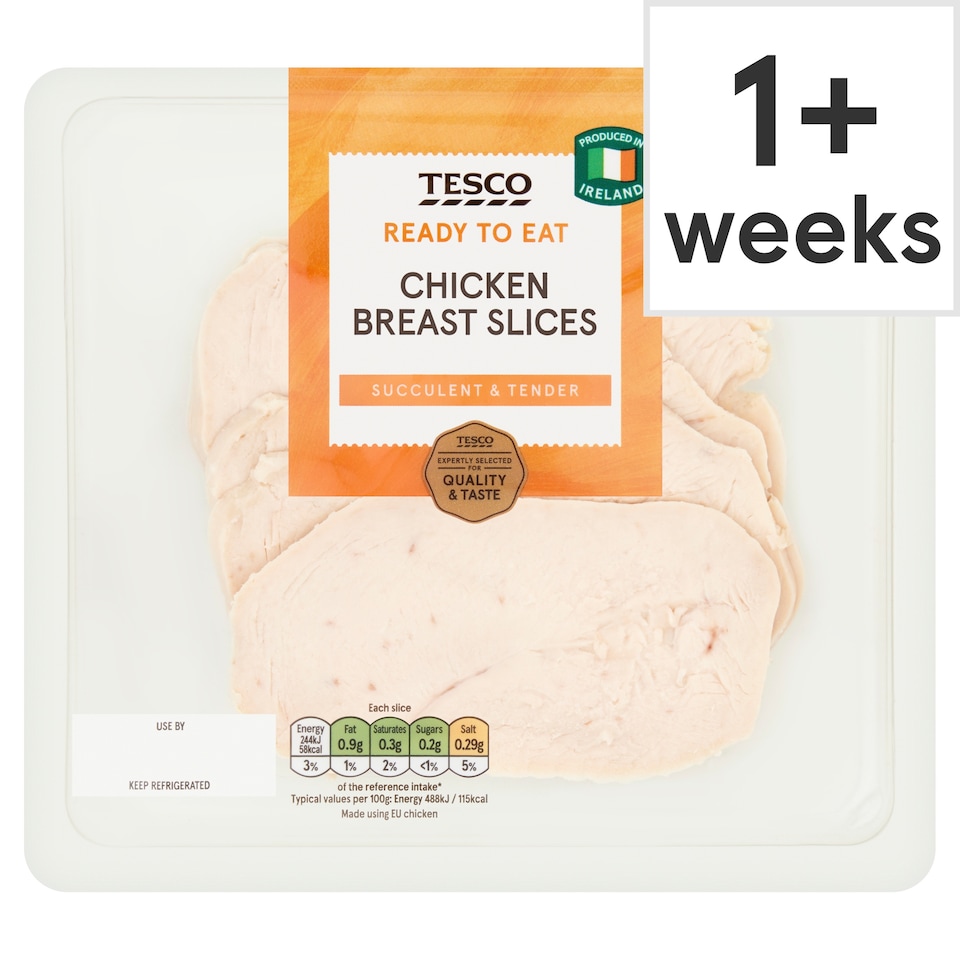 Tesco Chicken Breast Slices 150g
