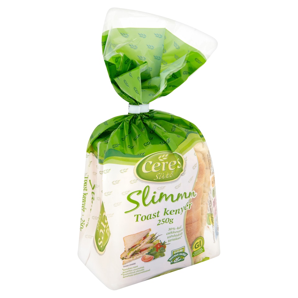 image 1 of Ceres Sütő Slimmm Toast Bread 250 g