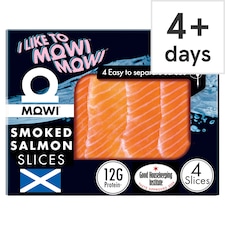Mowi Smoked Salmon Slices 4 Pack 100g