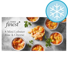Tesco Finest 8 Mini Lobster Mac & Cheese 160G
