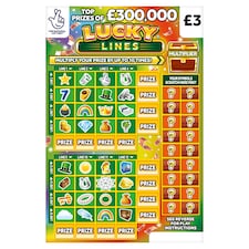Lucky Lines Scratchcard