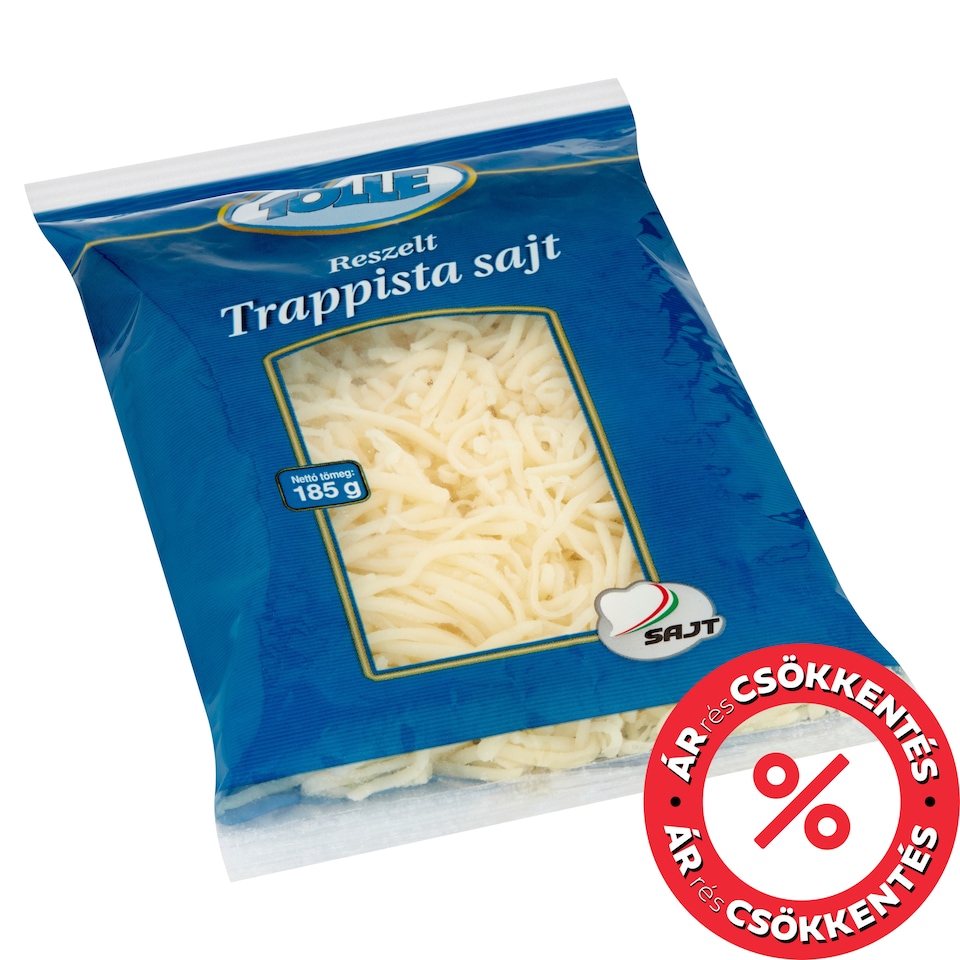 Tolle reszelt trappista sajt 185 g