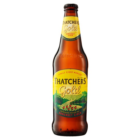 Thatchers Gold Cider 500ml Tesco Groceries