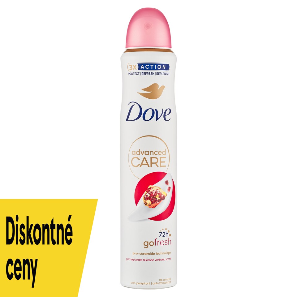 obrázok 1 z Dove Advanced Care Pomegranate Antiperspirant sprej 200 ml