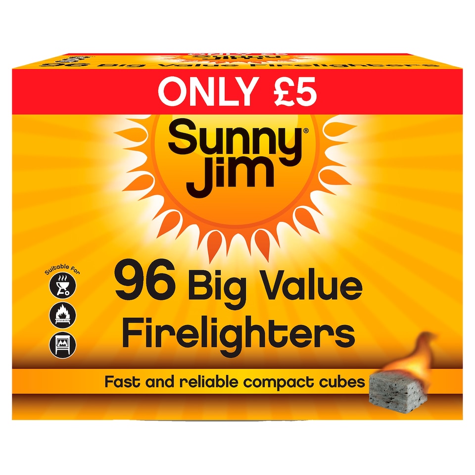 Sunny Jim Firelighters 96s