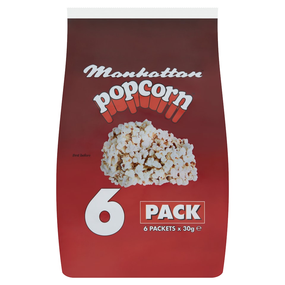 Manhattan Popcorn 6 X 30G