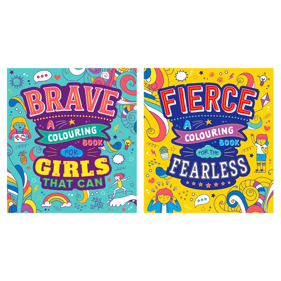 image 1 of Fierce Colouring Book