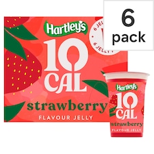 Hartleys Strawberry 10Cal Multipack 6X175g