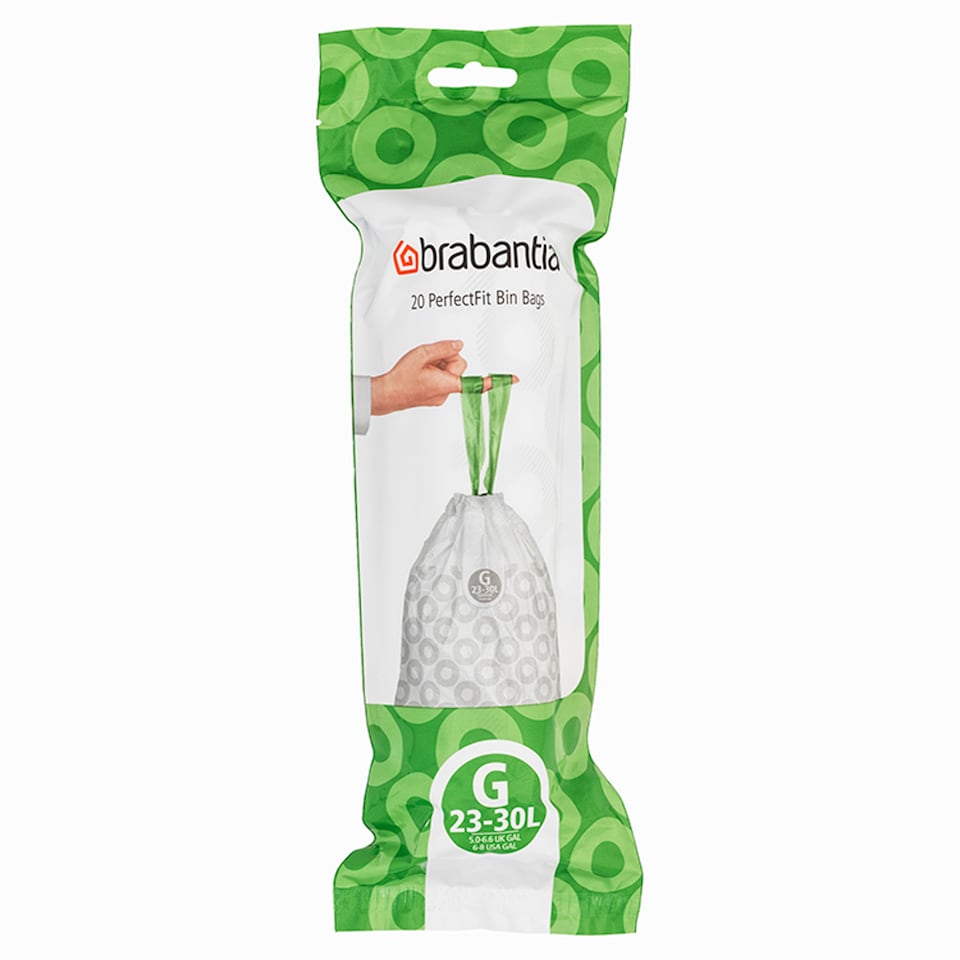 Brabantia Bin Bags Size G 23-30L 20pk