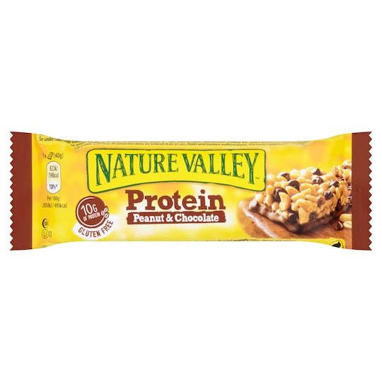 Nature Valley Protein Chocolate & Peanut Bar 40G - Tesco Groceries