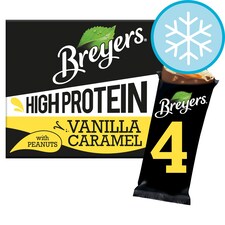 Breyers Vanilla Caramel High Prtn Ice Cream Bar 4X55ml