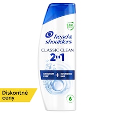 Head & Shoulders Classic Clean 2in1 Anti Dandruff Shampoo 400ml. Refreshing Clean Scent