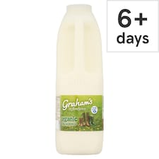 Graham's Organic Semi-Skimmed Milk 1 Litre