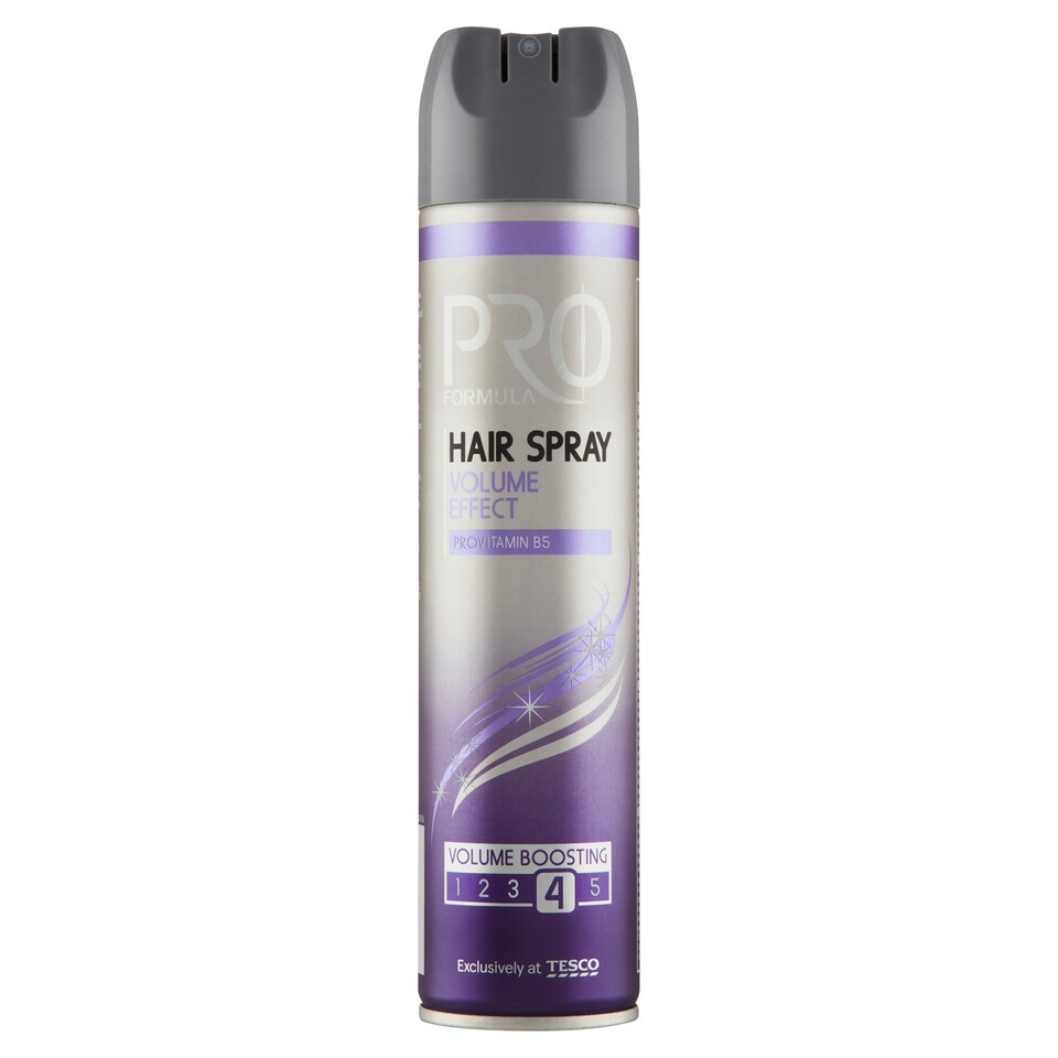 Tesco Pro Formula Volume Effect lak na vlasy 250ml