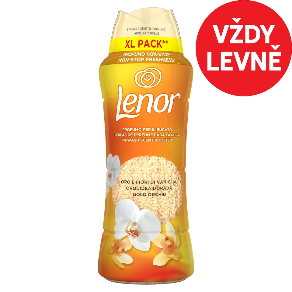 Obrázek 1 pro produkt Lenor Vonné Perličky 495gGold Orchid & Vanilla