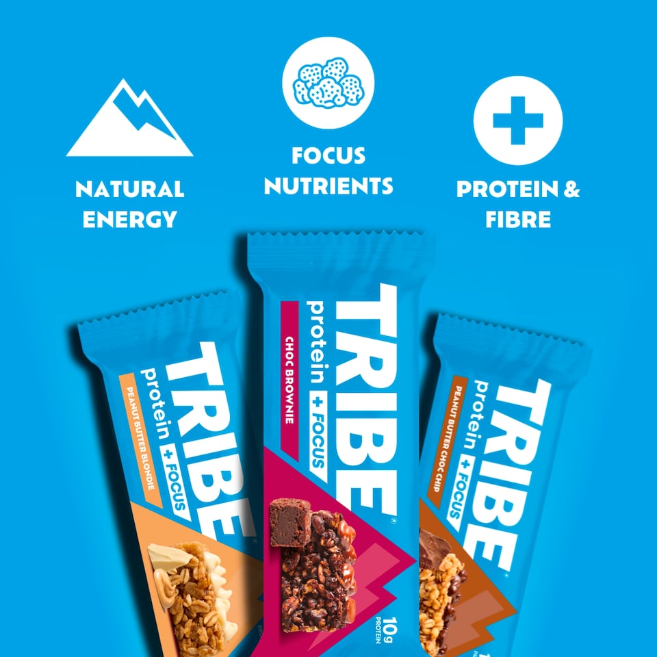 image 1 of TRIBE Energy & Focus Choc Brownie 60g