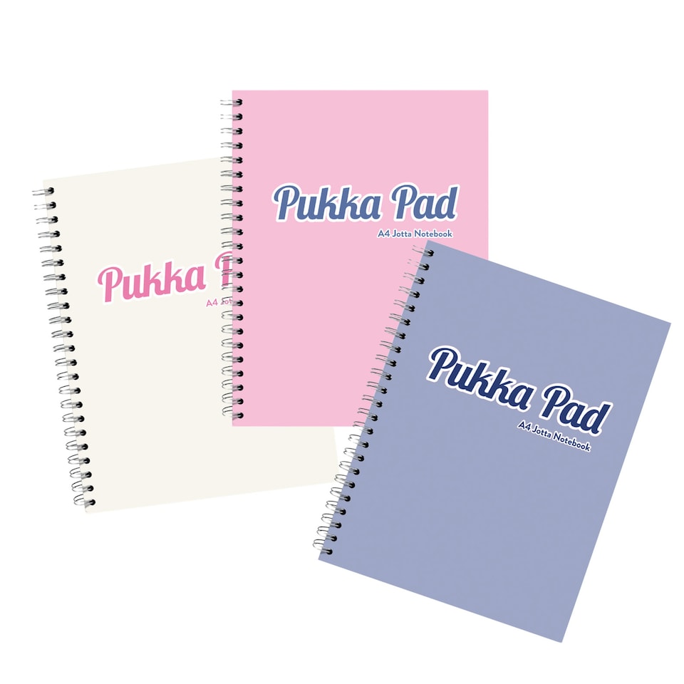 Pukka Stationery Pistachio A4 Jotta Notebook - Assorted
