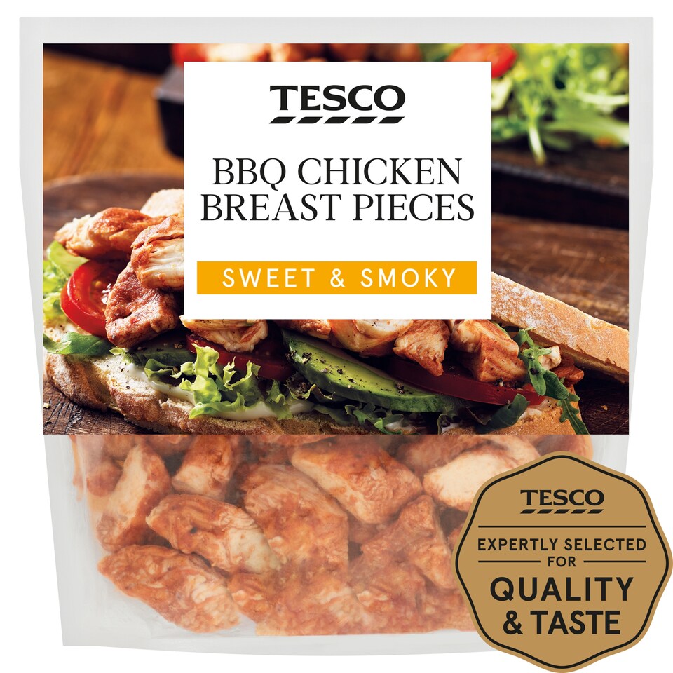 Tesco Bbq Chicken Breast Pieces 360G