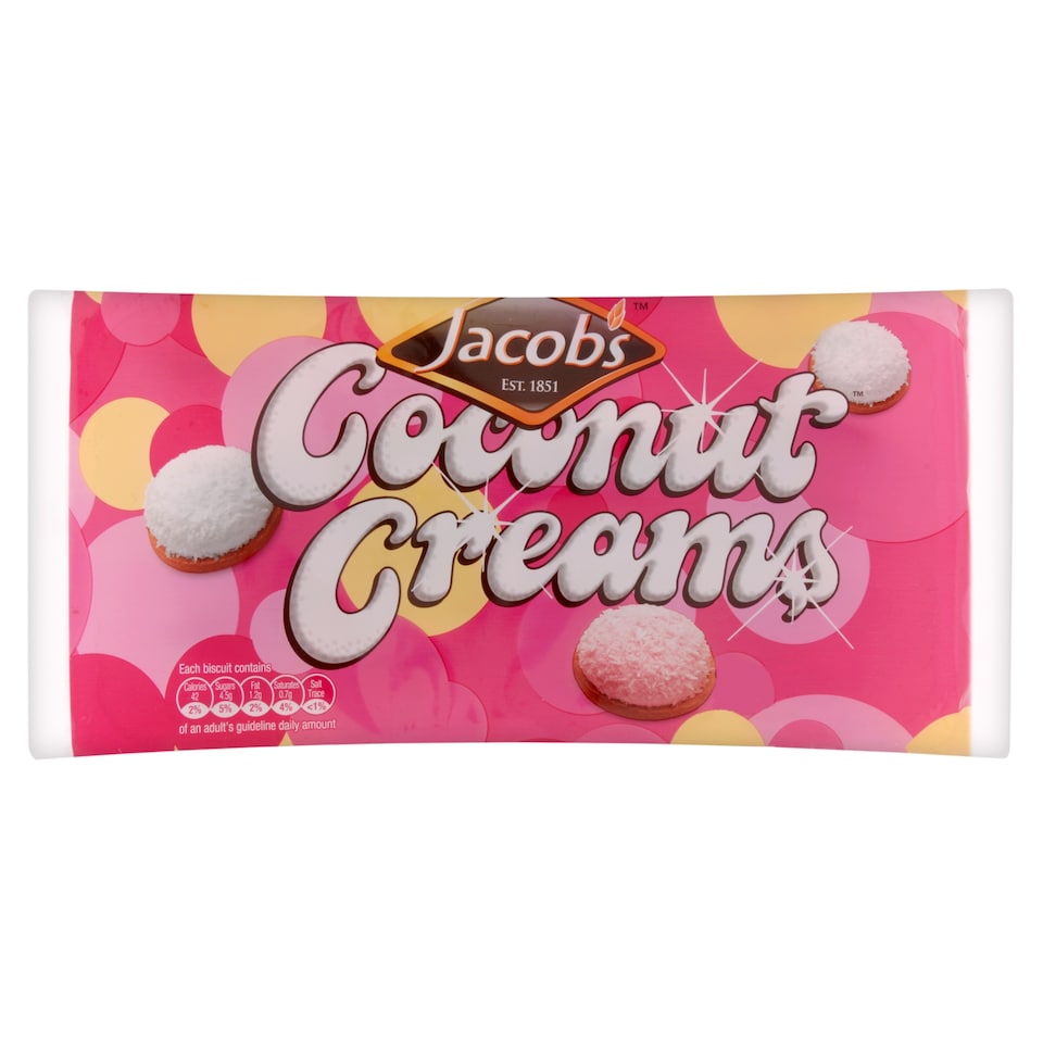 Jacobs Coconut Creams 200G