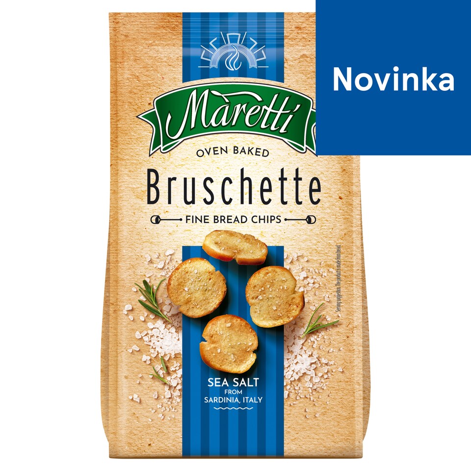 Maretti Opečené sucháre s morskou jedlou soľou zo Sardínie 70 g