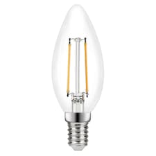Tesco Led Filament Candle 25W Small Edisonscrew 2 Pack