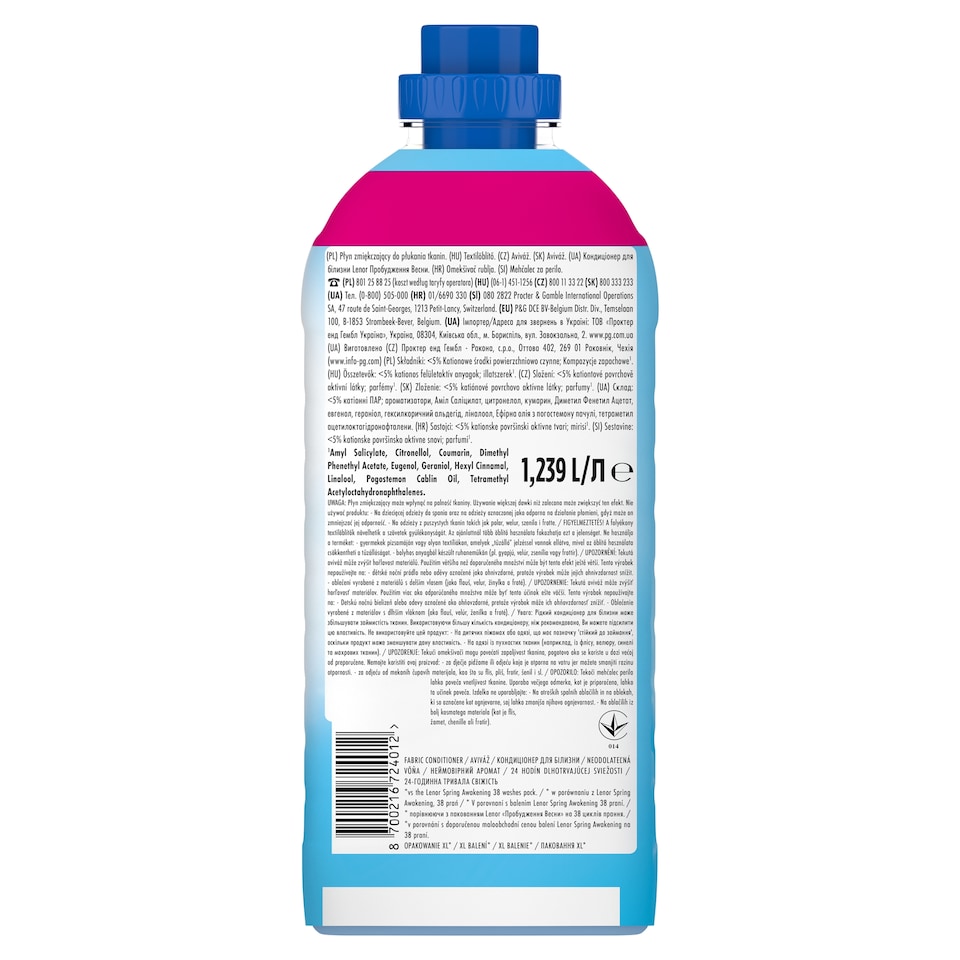 image 1 of Lenor Fabric Conditioner 59 Washes, Spring Awakening