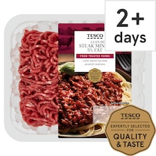 Tesco Lean Beef Steak Mince 5% Fat 250G