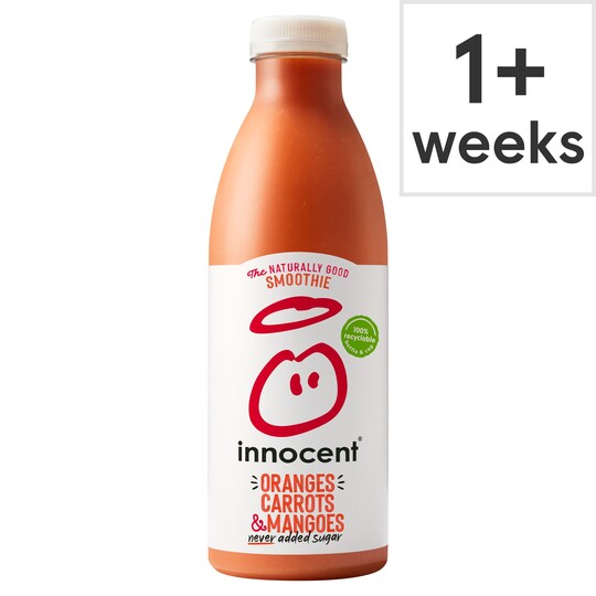 image 1 of Innocent Orange, Carrot & Mango Smoothie 750Ml