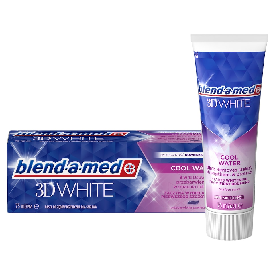 Blend-a-med 3D White Cool Water Fogkrém 75 ml  1. kép