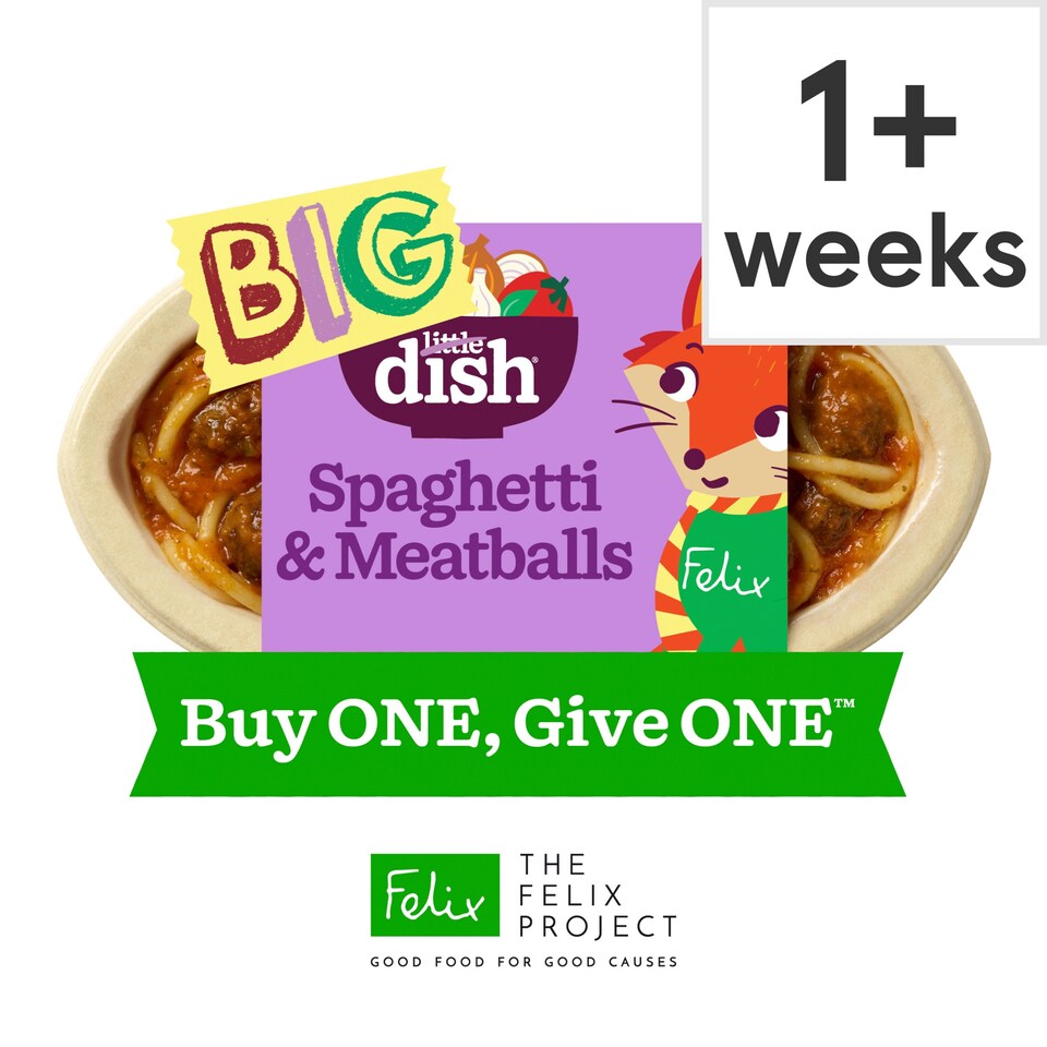 image 1 of Little Dish BIG Spaghetti & Meatballs 300g
