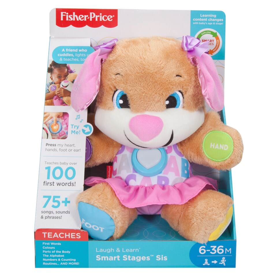 Fisher-Price Laugh & Learn Smart Stages Sis NY