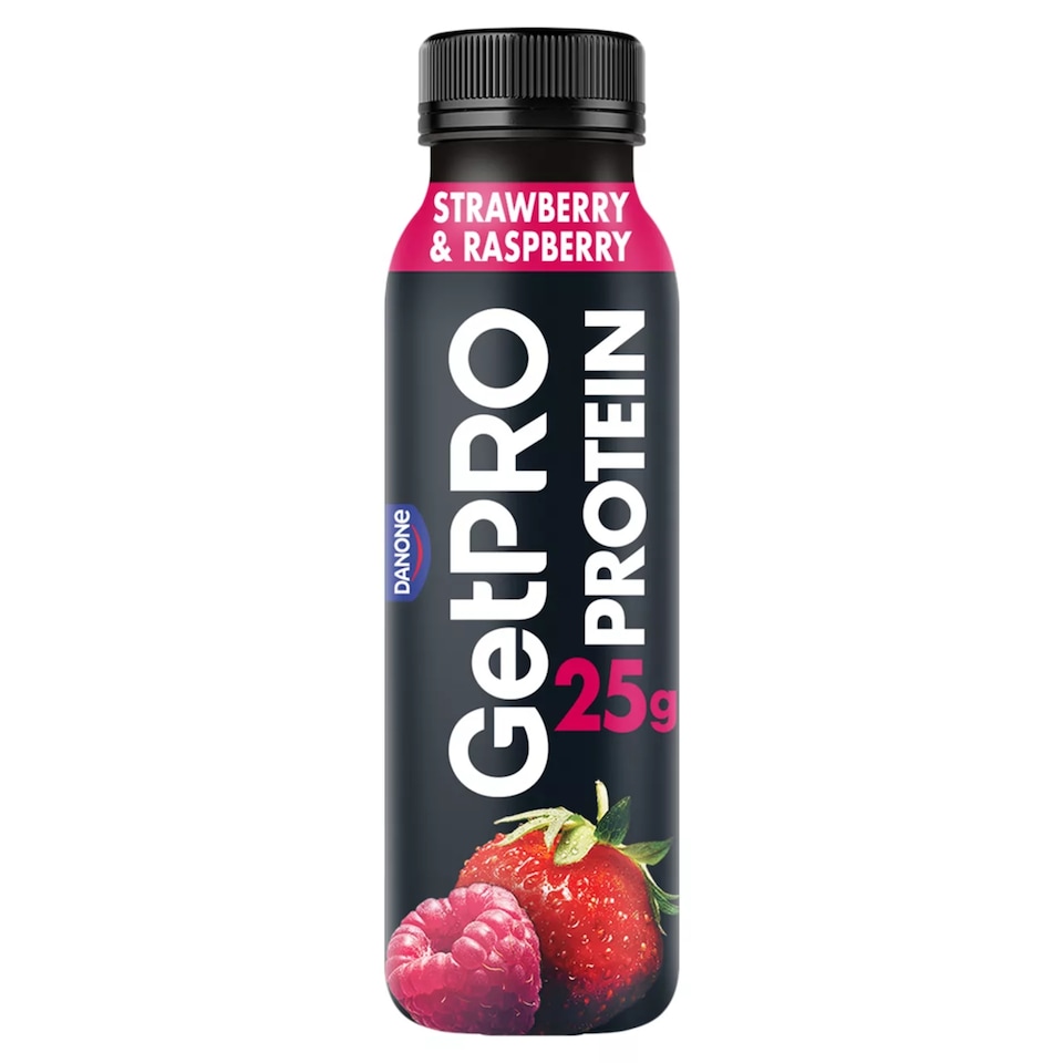 image 1 of GetPro 25g Strawberry High Protein Yoghurt Drink 300g