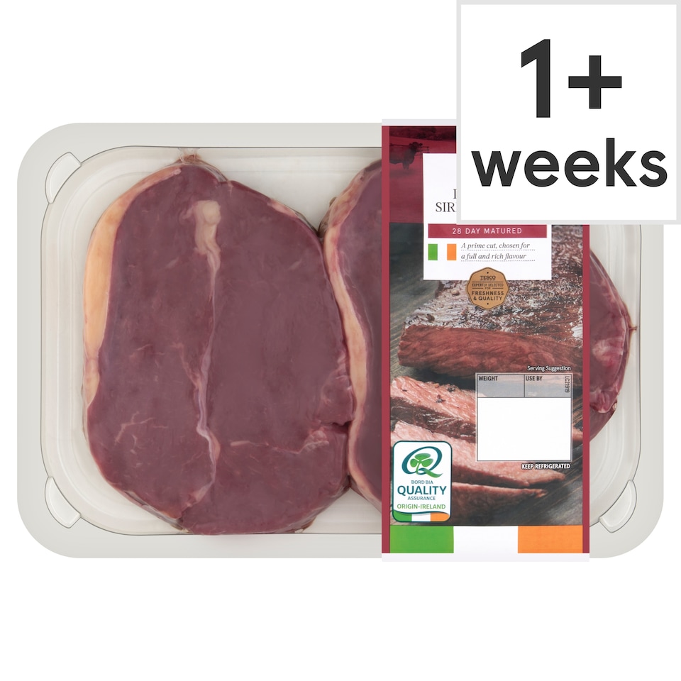 Tesco Irish Sirloin Steak 513G