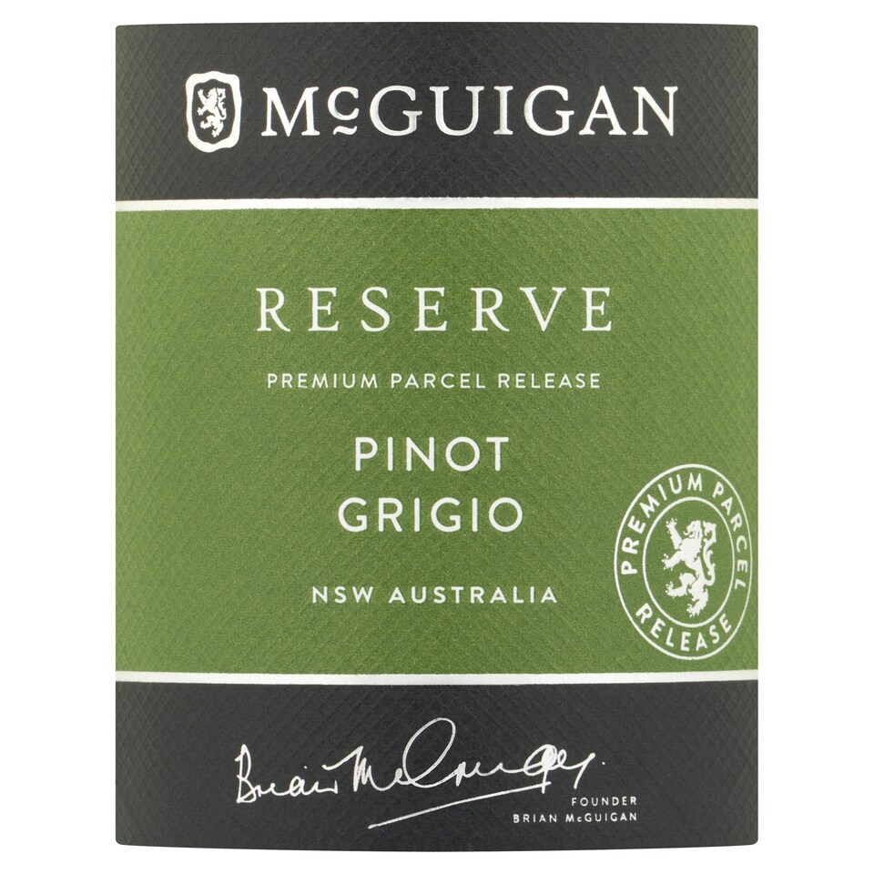 image 1 of Mcguigan Reserve Pinot Grigio 75Cl