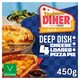 image 1 of Uptown Diner Deep Dish 4 Cheese Loaded Pizza Pie 450g