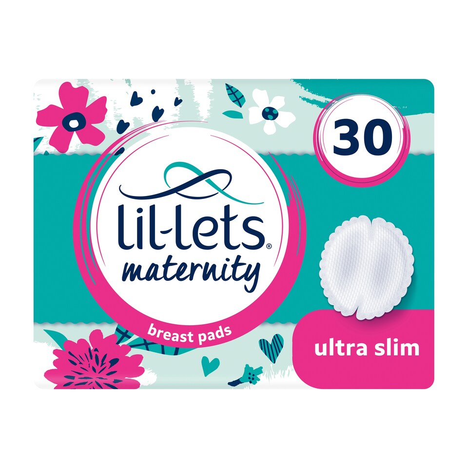 Lil-Lets Maternity Breast Pads 30 Pack