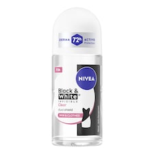 NIVEA Black & White Original Anti-Perspirant Deodorant Roll-On 50ml