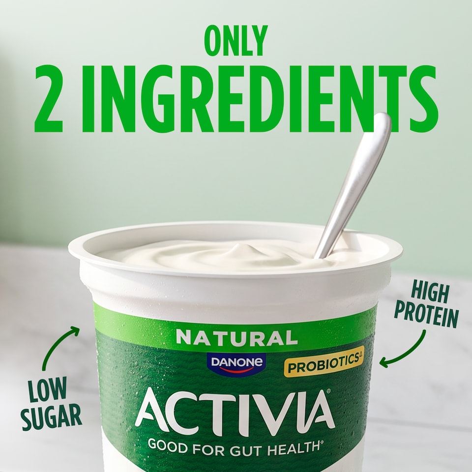image 1 of Activia Natural Gut Health Yoghurt 400g