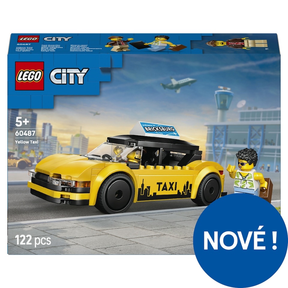 image 1 of LEGO City 60487 Yellow Taxi