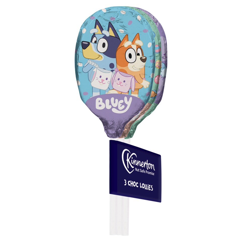 Kinnerton Choc  Lollies Bluey 3 x 10g